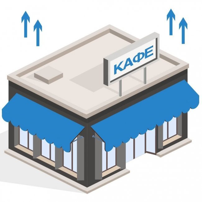 Вытяжка для кафе