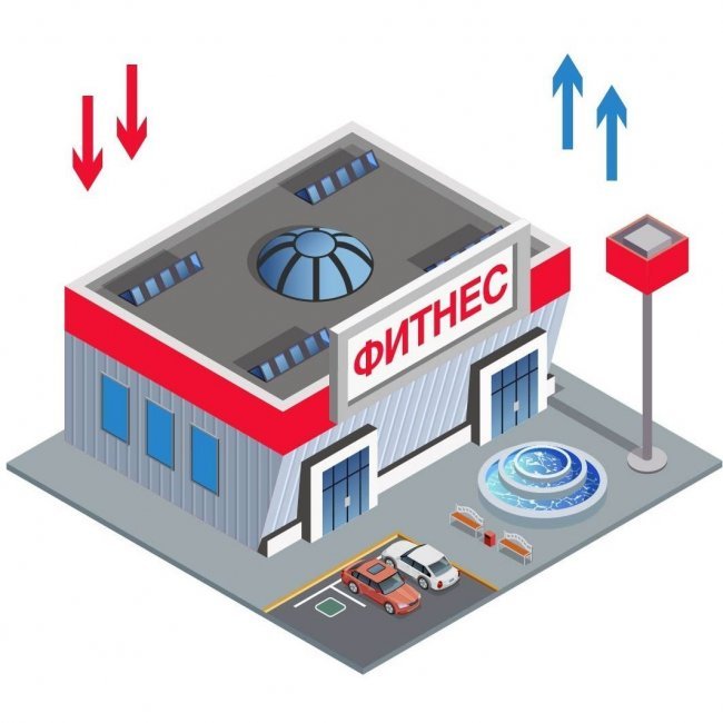 Приточно-вытяжная вентиляция спорткомплекса